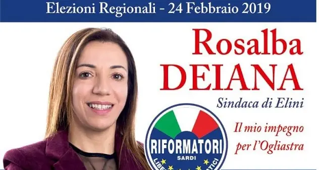 Regionali 2019. I Riformatori Sardi candidano Rosalba Deiana