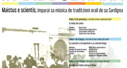 Maistus e scientis, imaprai sa mùsica de traditzioni orali de sa Sardigna