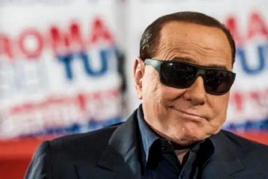 23/03/2016 Roma, Berlusconi visita il comitato elettorale per Bertolaso Sindaco