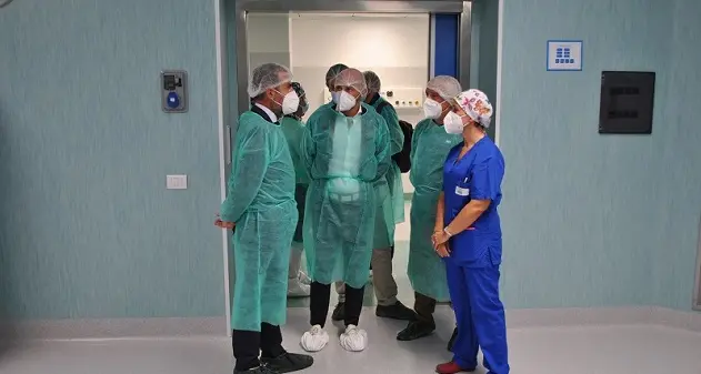 Aou Sassari. Nuove sale operatorie \"opera necessaria per l'ospedale\"