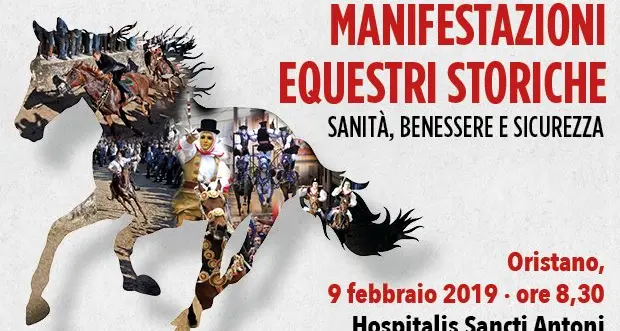 “Manifestazioni equestri storiche – Sanità, benessere e sicurezza”: se ne parla sabato 9 febbraio all'Hospitalis Sancti Antoni