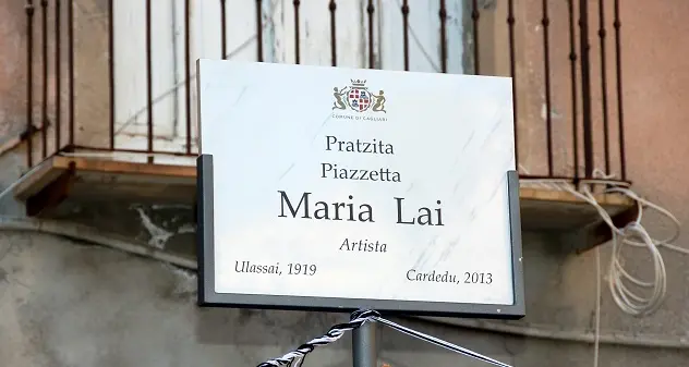 Cagliari dedica una piazza a Maria Lai