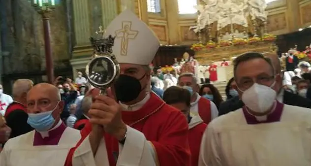 Napoli. Si ripete il 'miracolo' di San Gennaro: il sangue si è sciolto