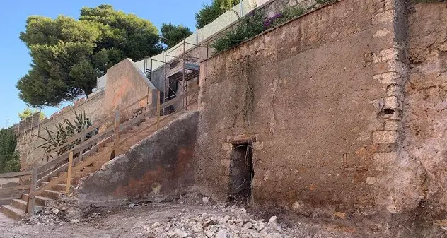 Riaffiora un rifugio di guerra in via Bottego
