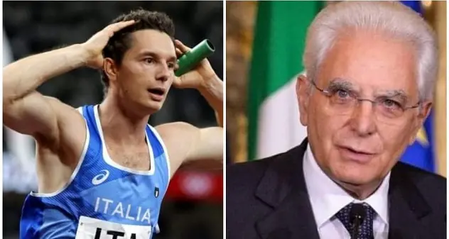 Olimpiadi: Tortu consegna il testimone della staffetta di Tokyo a Mattarella