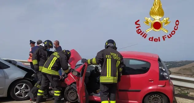 Osilo. Scontro frontale sulla provinciale dell’Anglona, due feriti
