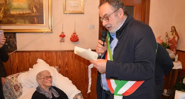 Quartu Sant'Elena festeggia la nuova centenaria Maria Bonaria Argiolas