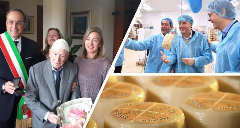 L'imprenditore del formaggio sardo ha 100 anni