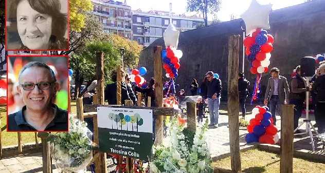 Il giardino per i bambini? Donato e curato dai parenti della nonnina investita e uccisa sulle strisce