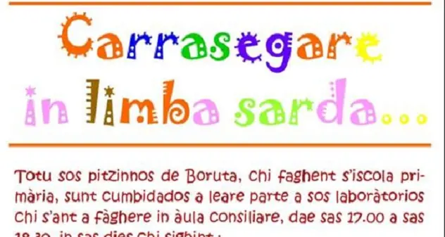 “Carrasegare in limba sarda…” grazie all’Ufficio linguistico