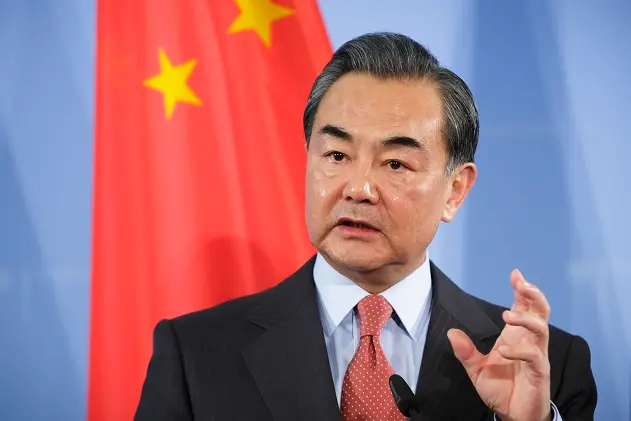 BERLIN, GERMANY - DECEMBER 19: China\\'s Foreign Minister Wang Yi on December 19, 2015 in Berlin, Germany. (Photo by Thomas Trutschel/Photothek via Getty Images)