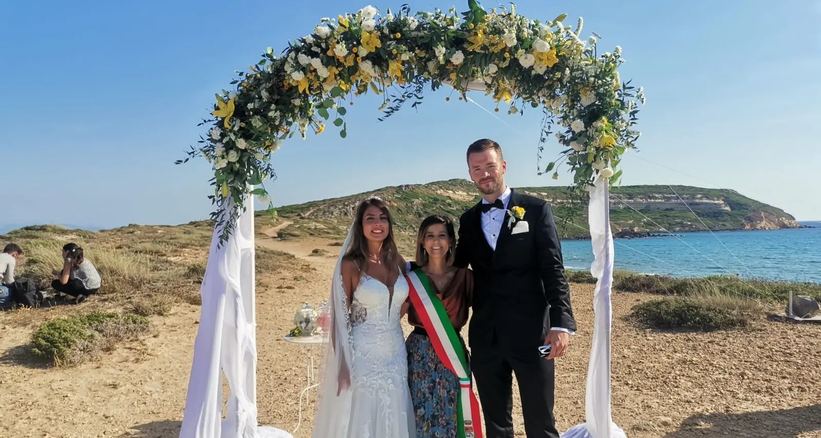 Primo matrimonio civile celebrato nella Penisola del Sinis