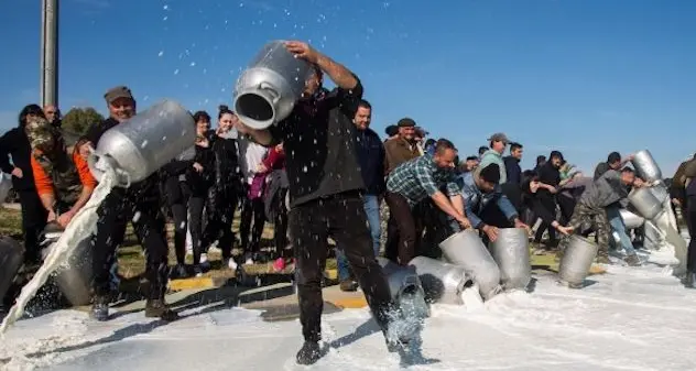 Proteste latte 2019: lavori di pubblica utilità per 21 pastori imputati
