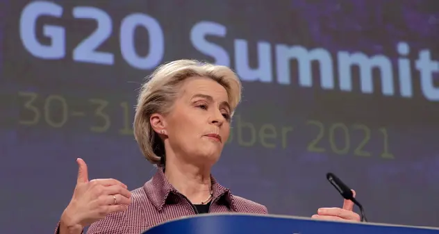 G20: von der Leyen arrivata a Roma, domani al via gli incontri