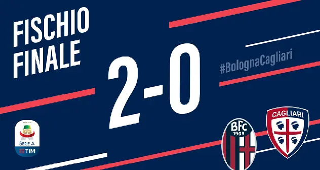 Bologna-Cagliari 2-0, Pulgar e Soriano puniscono Maran