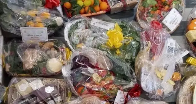 Coldiretti dona 5 quintali di prodotti alimentari alle famiglie bisognose