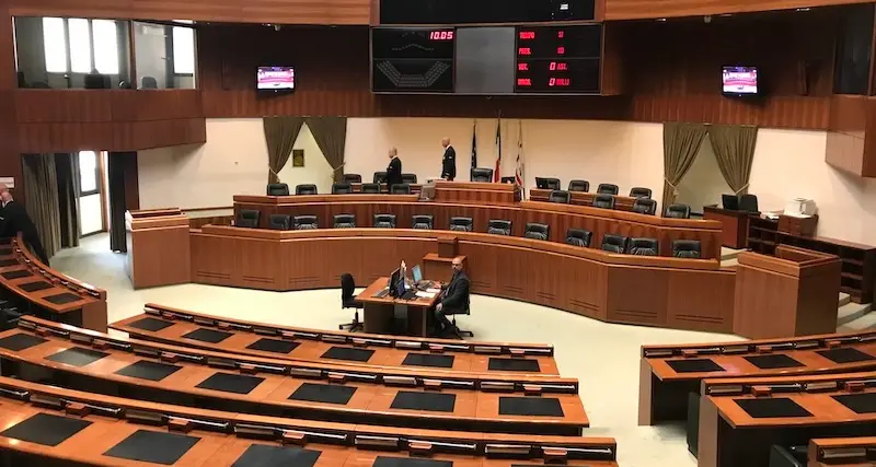 Prima seduta della XVI legislatura del Consiglio regionale della Sardegna