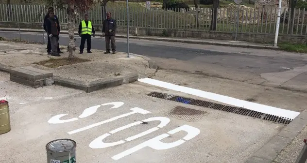 Aperto il varco in uscita su via Ponte Romano