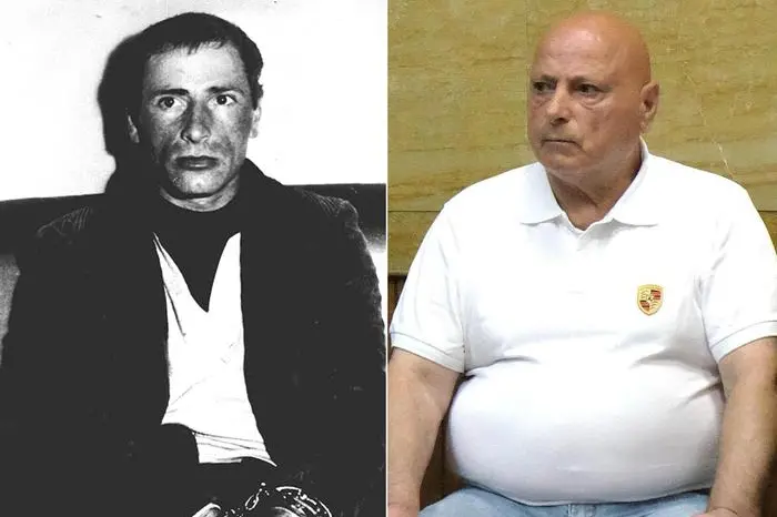 In una combo Graziano Mesina (a sinistra in una foto rilasciata nell\\'agosto del 1976).  ANSA\\n