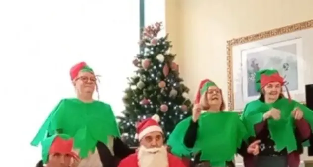 Il Natale nella struttura RSA di Nuxis: serenità e calore umano per non sentirsi mai soli