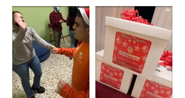 Il Natale è arrivato! Abbiamo voluto festeggiarlo anche con l’Associazione Diversamente ODV di Cagliari