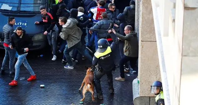 Champions League. Scontri polizia-tifosi ad Amsterdam: fermati 120 tifosi juventini