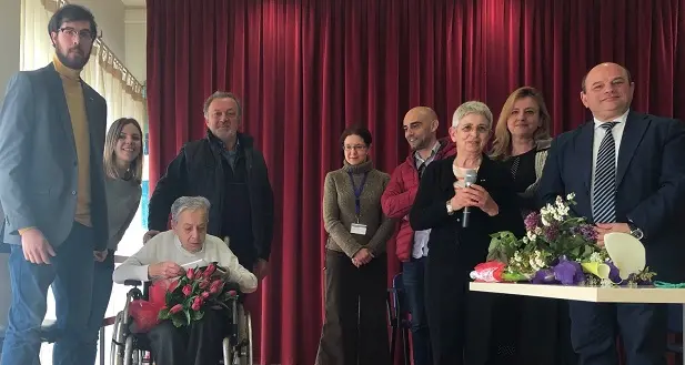 A Emilia Vespignani la tessera ad honorem dell'Anpi