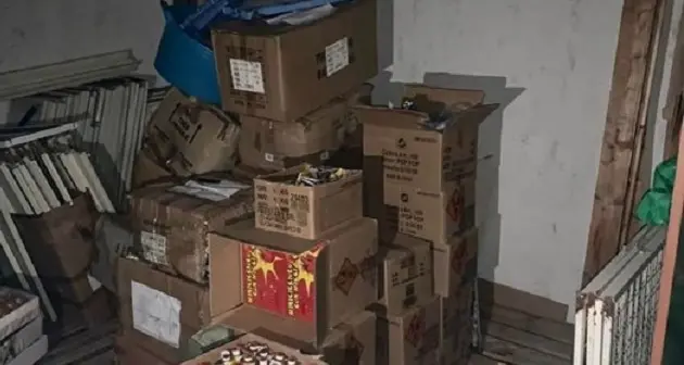 Polizia sequestra 50mila fuochi d'artificio a Sassari