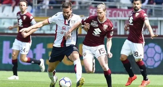 Torino-Cagliari 1-1, Pavoletti riagguanta Zaza