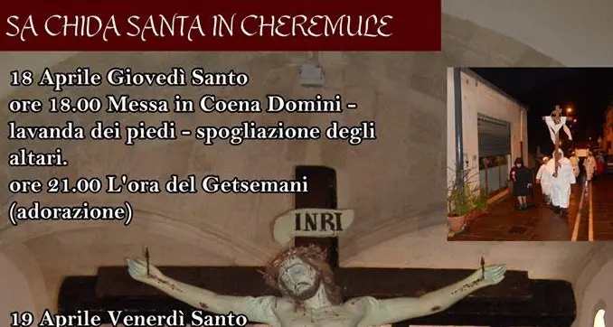 Entra nel vivo sa “Chida Santa” di Cheremule