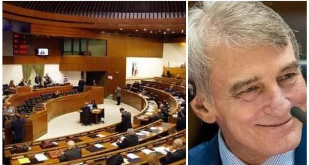 In Consiglio regionale un minuto di silenzio in memoria di David Sassoli