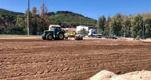 Nuova vita per il campo sportivo di Maristella