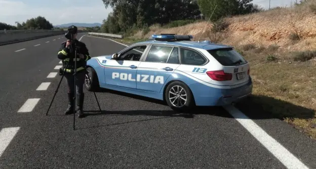 Sassari-Olbia. Fermato automobilista che correva a 193 km/h