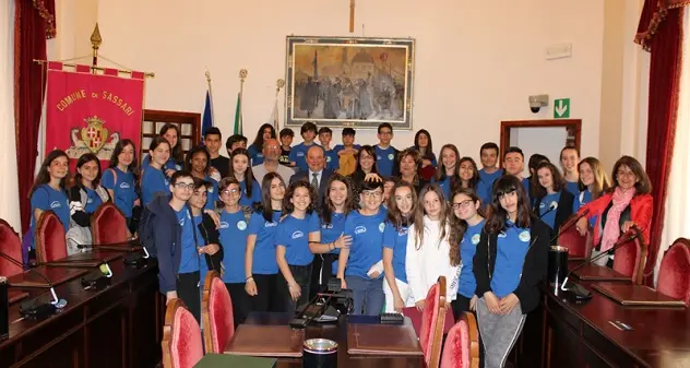 A Palazzo Ducale gli studenti dello scambio interculturale