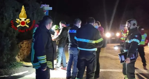 Due escursionisti in difficoltà tra Masua e Cala Domestica, intervengono i Vigili del Fuoco e il Cnsas