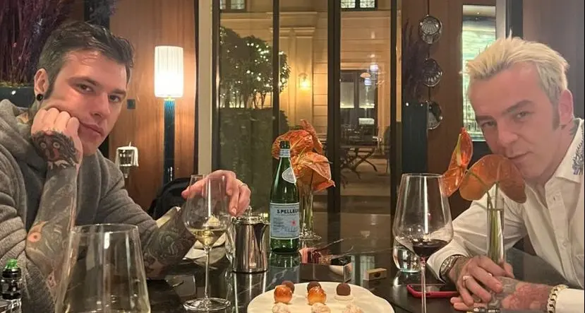 Fedez e Salmo \"quasi amici\". Dopo la lite social vanno a cena insieme