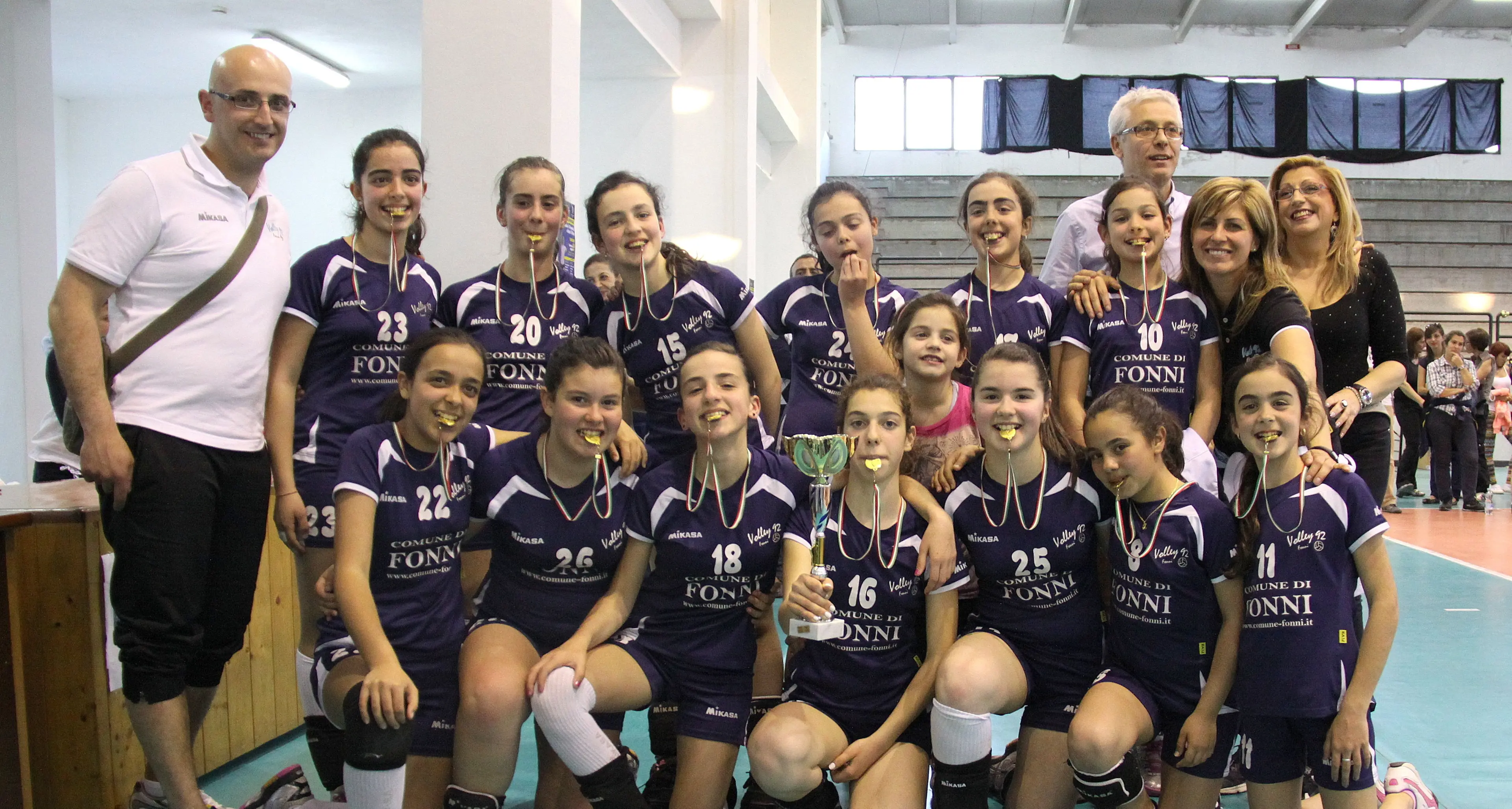 Fonni: La Volley '92 sul podio regionale