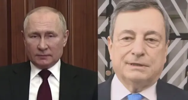 Draghi: “Il 45% del gas che importiamo proviene dalla Russia. Spediti sul fronte della diversificazione”