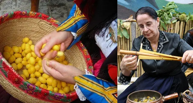 Orgosolo. Maria Corda, la signora della seta: “Tradizione di famiglia da 200 anni”