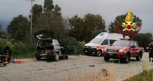 Auto contro fuoristrada, interviene l'elisoccorso