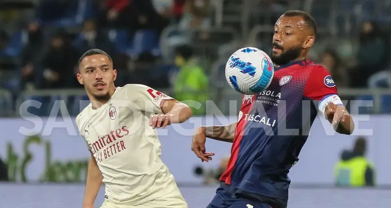 Cagliari-Milan 0-1, Bennacer segna, Pavoletti si ferma sulla traversa