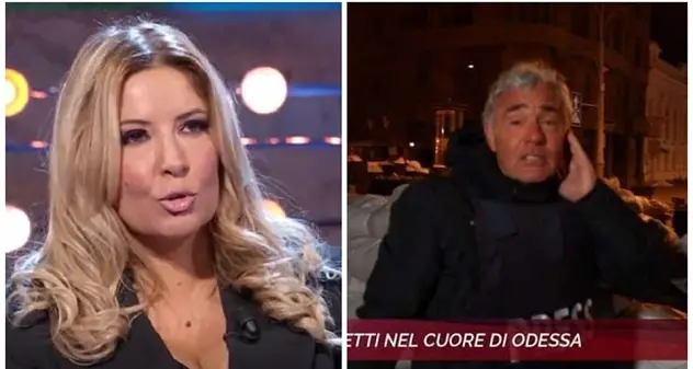 Selvaggia Lucarelli accusa Giletti: \"Collegamento da Odessa registrato\", la risposta non si fa attendere