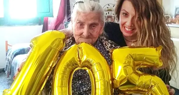 Tzia Chiarina Lai, 105 anni. Un’altra nonnina centenaria simbolo di longevità della Sardegna