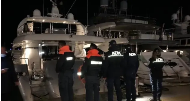 Sequestrato uno yacht russo al porto di Imperia