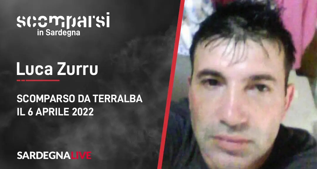 Scomparso da Terralba: scattano le ricerche per Luca Zurru