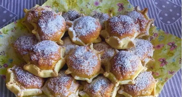 Le Pardule, un delizioso tripudio di ricotta, zafferano, limone e arancia