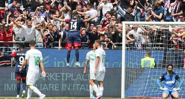 Cagliari-Sassuolo 1-0, Deiola regala tre punti importantissimi