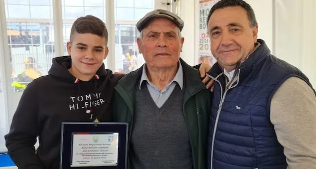 Da Coldiretti premio alla carriera all’allevatore 84enne Antonio Sechi