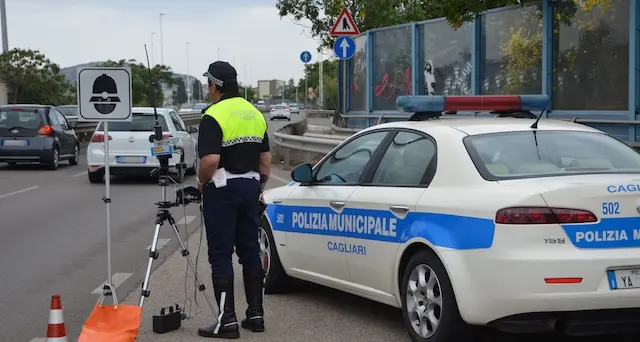 Cagliari. Luoghi e date degli autovelox posizionati dalla Polizia Locale a Maggio 2022