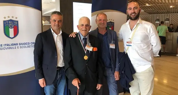 Zio Salvatore Marongiu, 95 anni e una grande passione: la Polisportiva Thiesi